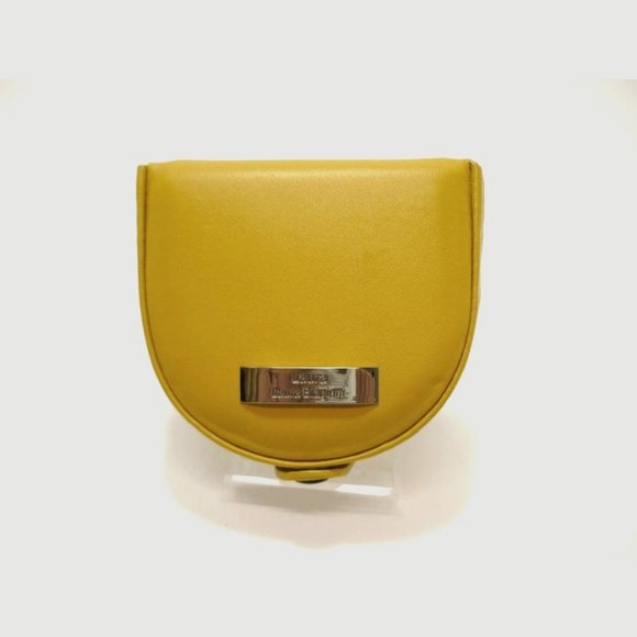 Laura Biagiotti Coin Case, Mustard - Picture 1 of 5